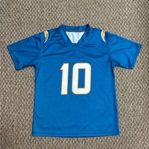 Los Angeles Chargers Justin Herbert #10 Baby Blue NFL Kids Jersey